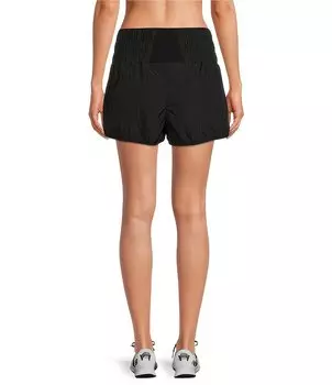 Шорты без застежек с высокой посадкой Free People FP Movement The Way Home, черный