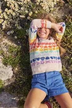 Шорты без застежки Boden, синий