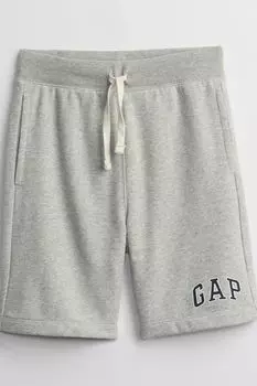 Шорты без застежки Gap с логотипом Gap, серый