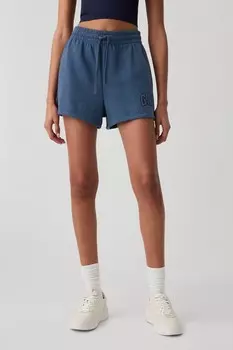 Шорты без застежки с логотипом Gap, синий