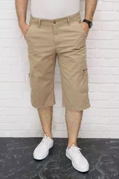 Шорты - Бежевый - Нормальная талия DYNAMO, бежевый