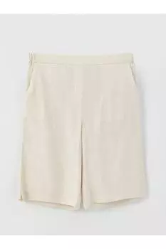 Шорты - Бежевый - Нормальная талия LC Waikiki, бежевый