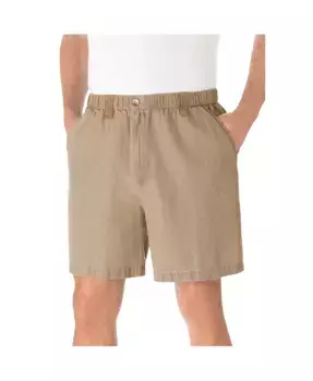 Шорты Big & Tall Knockarounds 6" на резинке KingSize, коричневый/бежевый