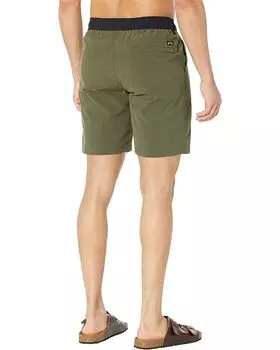 Шорты Billabong Crossfire Elastic 19" Hybrid Shorts, цвет Military