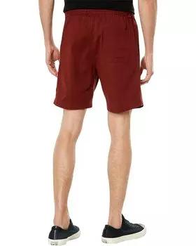 Шорты Billabong Layback Twill Elastic 18" Walkshorts, цвет Brick
