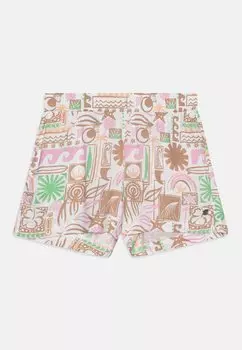Шорты Blue Ocean Floor Roxy, цвет white/purple