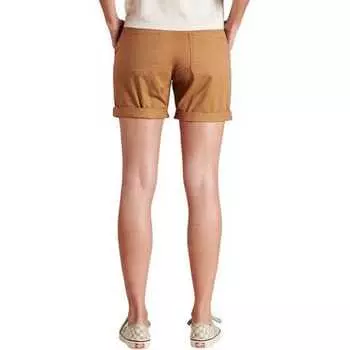 Шорты-бойфренды Cottonwood - женские Toad&Co, цвет Tabac Vintage Wash