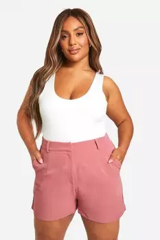 Шорты Boohoo, розово-лиловый