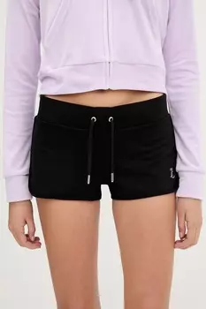 Шорты Booty Short Juicy Couture, черный