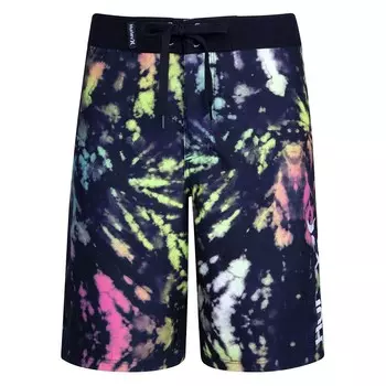Шорты-борд Hurley Dark Tie Dye для мальчиков 4–20 лет, цвет Multi Aop
