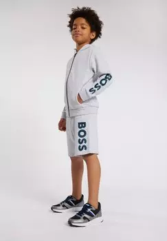 Шорты BOSS Kidswear, серый