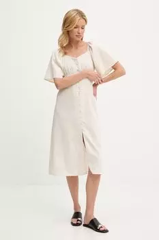 Шорты Boss Orange, бежевый