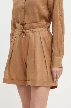 Шорты Boss Orange, коричневый