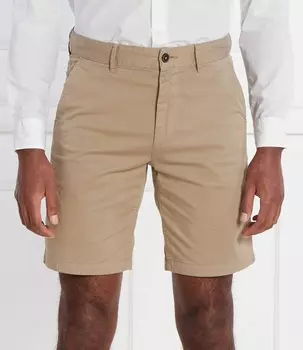 Шорты BOSS ORANGE Slim Fit, коричневый