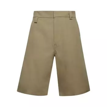 Шорты Bottega Veneta Veneta Twill Shorts 'Flint', серый