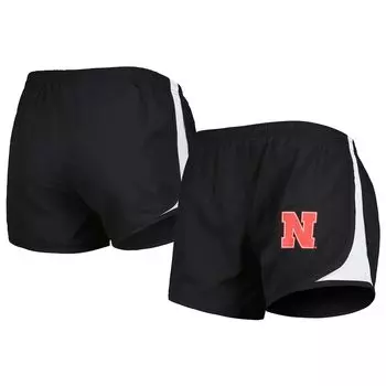 Шорты Boxercraft Nebraska Huskers, черный