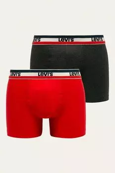Шорты-боксеры (2 пары) Levi's, красный