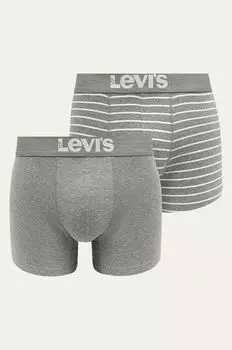 Шорты-боксеры (2 пары) Levi's, серый