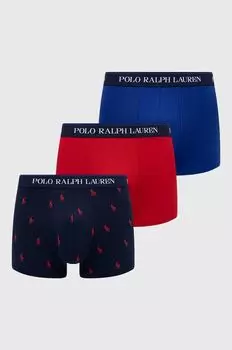 Шорты-боксеры (3 шт.) 714830299043 Polo Ralph Lauren, мультиколор