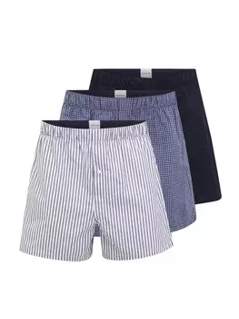 Шорты-боксеры LACOSTE Regular Boxer shorts, цвет night blue/gentian/light blue