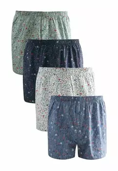 Шорты-боксеры PATTERN 4 PACK Next, синий