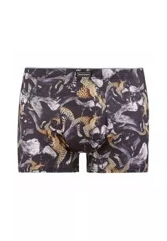 Шорты-боксеры, принт по всей поверхности, эластичный пояс, мужские bruno banani, цвет Schwarz Beige