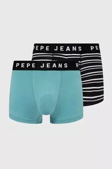 Шорты-боксеры Retro STP LR TK 2P, 2 шт. Pepe Jeans, черный