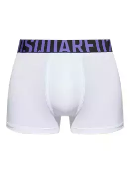 Шорты-боксеры с логотипом на ленте DSQUARED2, белый