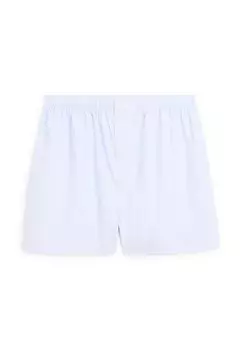 Шорты-боксеры STRIPED Massimo Dutti, синий