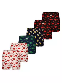 Шорты-боксеры Sugar Pine Boxer shorts Motiv Print Mix, разноцветный