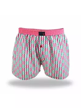 Шорты-боксеры UNABUX Boxer shorts Prints, цвет pink/white