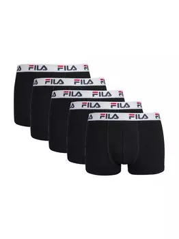 Шорты-Боксеры, упаковка из 5 шт. Fila, черный