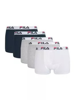 Шорты-Боксеры, упаковка из 5 шт. Fila, мультиколор