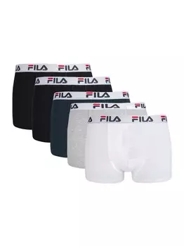 Шорты-Боксеры, упаковка из 5 шт. Fila, мультиколор