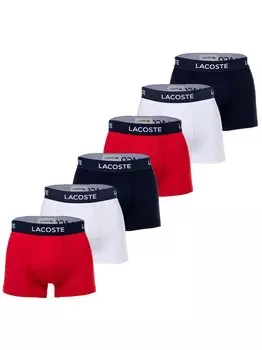 Шорты-Боксеры, упаковка из 6 шт. Lacoste, мультиколор
