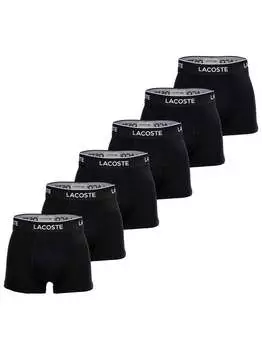 Шорты-Боксеры, упаковка из 6 шт. Lacoste, черный