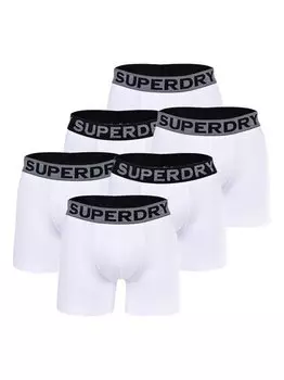 Шорты-Боксеры, упаковка из 6 шт. Superdry, белый