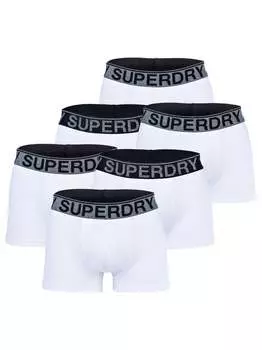 Шорты-Боксеры, упаковка из 6 шт. Superdry, белый