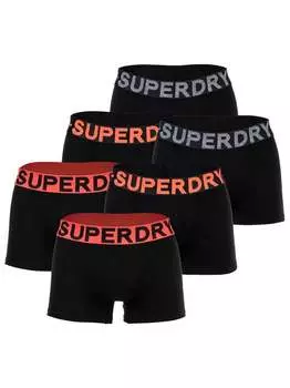 Шорты-Боксеры, упаковка из 6 шт. Superdry, мультиколор