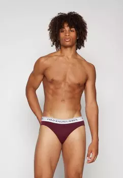 Шорты BRIEF 3 PACK Ralph Lauren, темно-красный