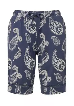 Шорты BRODERIE ANGLAISE PAISLEY Ulla Popken, синий