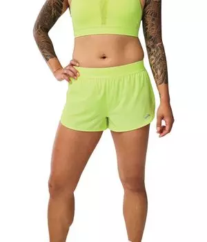 Шорты Brooks Breakaway 2.5" Shorts, цвет Neo Yellow