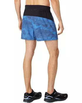 Шорты Brooks Sherpa 5" Shorts - Vibes Collection, цвет Diffused Gradient