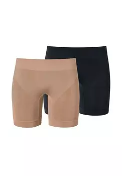 Шорты (брюки) Байкерские - Классические Бесшовные SCHIESSER, цвет Schwarz, Maple