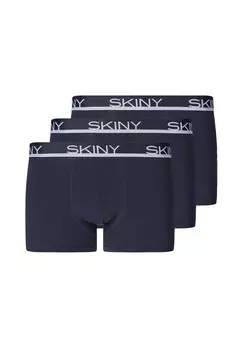 Шорты/брюки в стиле ретро, комплект из 3 хлопковых штанов SKINY, темно-синий