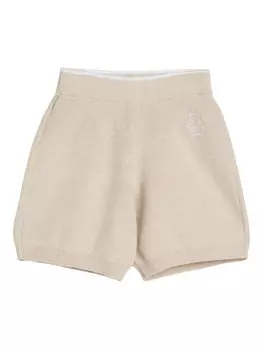 Шорты Brunello Cucinelli Kids Bernie, нейтральный
