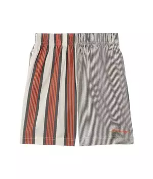 Шорты Burberry Kids Felix Stripe Shorts, цвет Multicolor Pattern