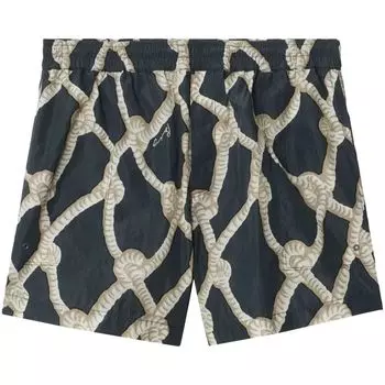 Шорты Burberry Knot Logo Shorts 'Sail', желто-коричневый