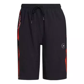 Шорты by stella mccartney shorts 'black' Adidas, черный