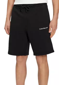 Шорты Calvin Klein Jeans с логотипом, черный